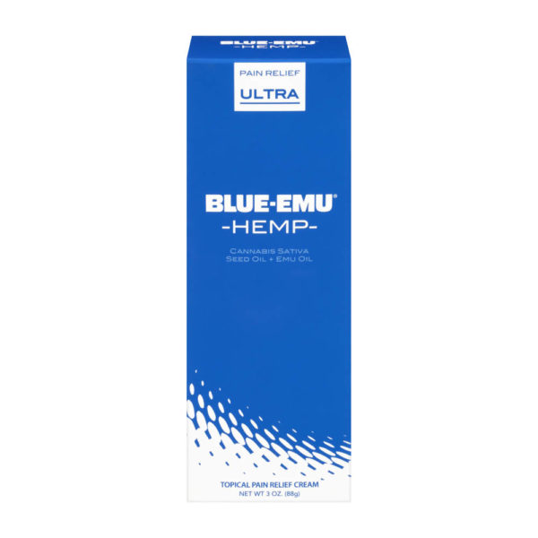 BLUE-EMU Ultra Pain Relief Cream with Hemp Seed Oil 3 oz – Blue-Emu ...